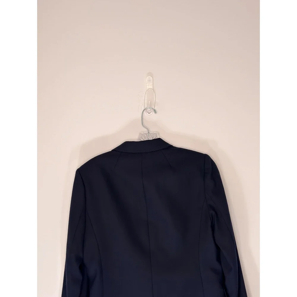 J.Crew‎ Original Wool Schoolboy Blazer Navy Blue Office Work Business Casual 4